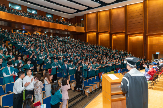 香港大學舉行2025-26學年新生入學禮