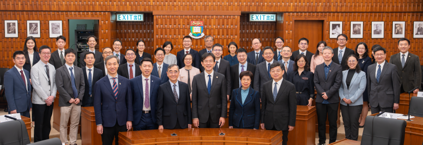 香港大學與清華大學簽署五份合作諒解備忘錄，深化合作交流